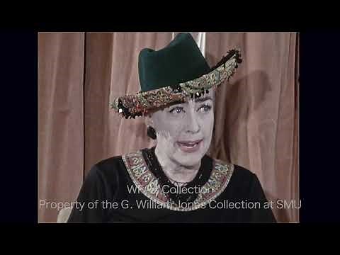 Joan Crawford Interview in Dallas - December 1970