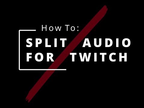 Tutorial: How to Split Audio Tracks on Twitch and VODs using OBS [Voicemeeter how-to included]