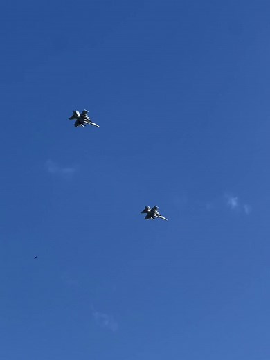 Super low fly over the house this morning, very special sight to see on a very special day. Happy Anzac Day, Lest We Forget. #raaf #raafamberly #fa18 #fighterjet #anzacday #lestweforget #jet #flyby