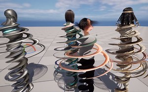 【UE5.1新功能】制作人体DNA双螺旋动画！DeformerGraph的沙雕式探索