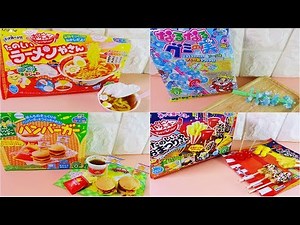 Japanese DIY candy kit Popin Cookin compilation #01