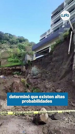 Colapso de muro obliga a evacuar 40 apartamentos en la colonia Escalón