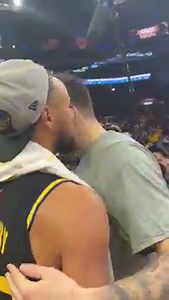 Curry and Doncic dap it up post-game 🤝 | Basketball Forever