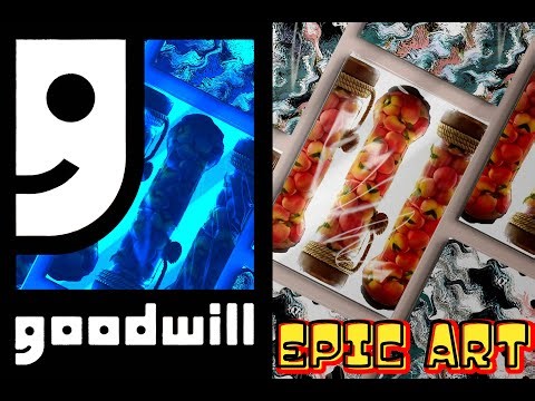 Can We Turn a Thrift Store Find into Fine Art? 🍑✨ | distortreality.