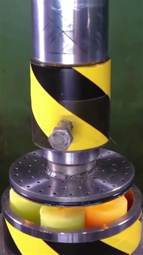 hydraulic machine video😝😝 #HydraulicPress #Crushing #Satisfying #ASMR #Destruction #shortvideo