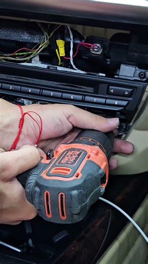 BMW X5 E70 Android Head Unit Installation 🔥 #carplay #automobile #rearviewcamera #cartok #carstereo