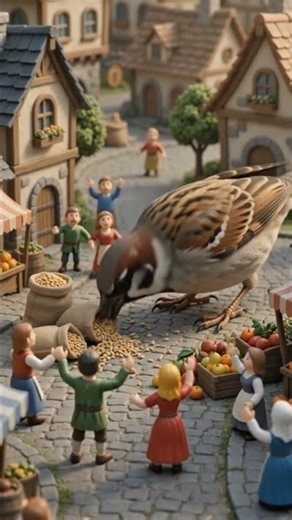 Big Hand Saves People from a Giant Sparrow 🐦✋ | Epic Rescue Story!