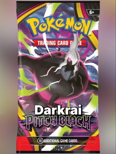 Pitch Black Pokémon Products Revealed! Darkrai News