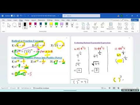 Lec14 Sec10.2 DTFA M1023 Fraction and Negative Power Reduction