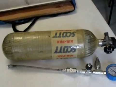 PCP Air Supply using an SCBA Cylinder