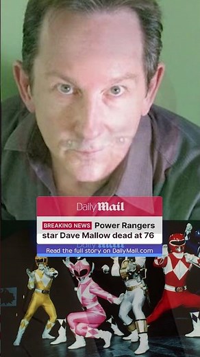 Power Rangers star Dave Mallow has died at the age of 76