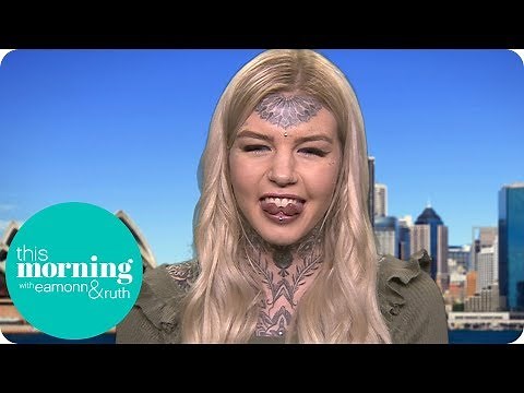 I Tattooed My Eyeballs and Split My Tongue to Look Like a Dragon | This Morning