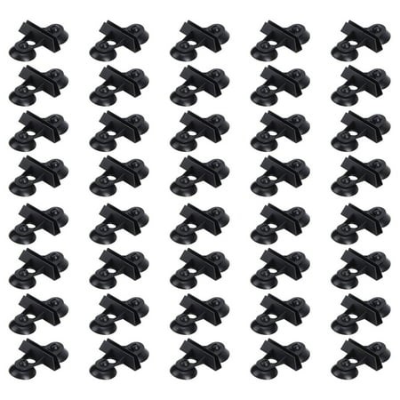 40PCS PVC Aquarium Fish Tank Suction Cup Separating Board Divider Support ClipBlack - Walmart.ca