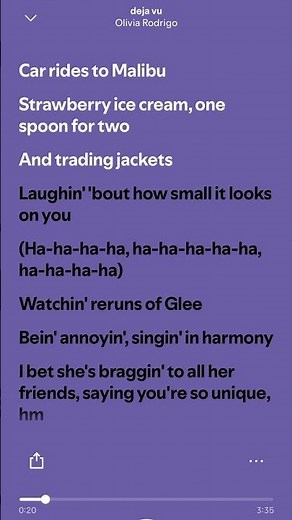 Olivia Rodrigo - deja vu (Lyrics) #spotify #popular #trending