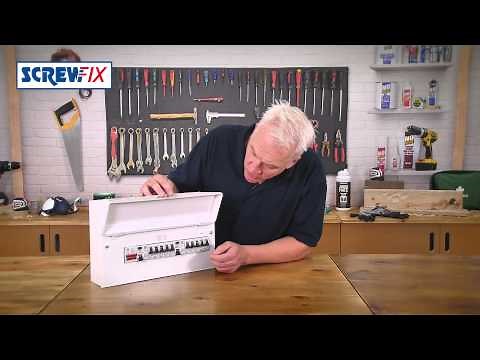 MK Sentry 16-Module 10-Way Metal Split Load Consumer Unit | Screwfix