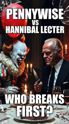 Pennywise vs Hannibal Lecter: Who Breaks First? 🤡🔪 (Part 2)