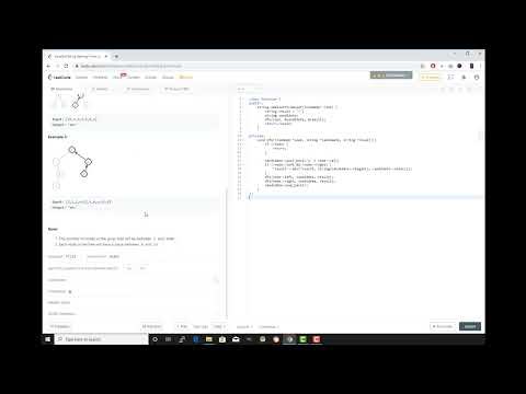 LeetCode Problem #988 Smallest String Starting From Leaf