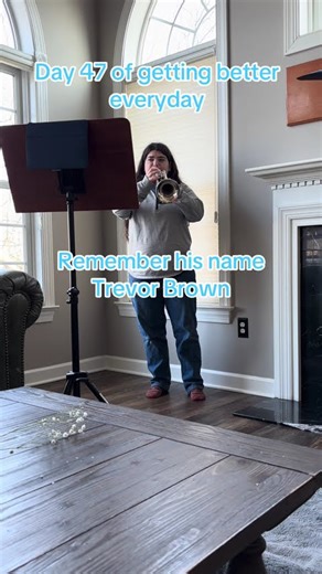 I play Fanfare For The Common Man, but Trevor was anything but common