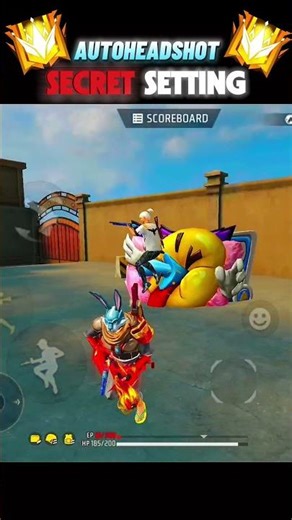 FREE FIRE SECRET SETTINGS 😱 AUTO HEADSHOT TRICK 2026 🔥 100% ACCURATE AIM (NO HACK)#Shorts