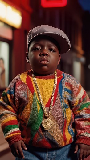 (Insert): dial up sound effect on Instagram: "Lil Biggie! 🤩🔥 Visual by @junkboxai"