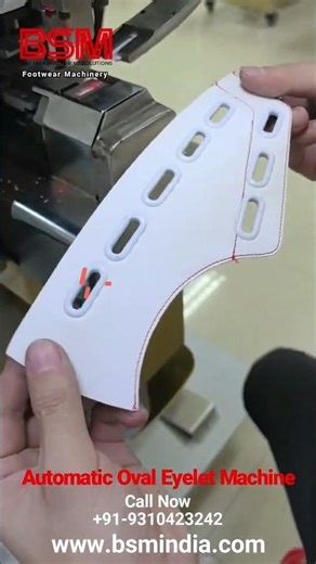 Automatic Oval Eyelet Machine | High-Speed Eyelet Punching & Fixing for Bags, Belts & Footwear