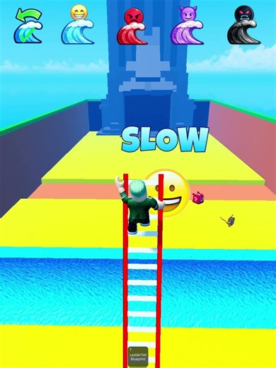 tall ladder vs tsunami 💀