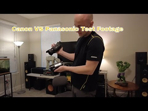 Panasonic HC-WXF1 vs Canon Vixia HF-G50 | Camcorder Image Stabilization Test Footage
