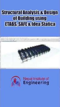 Structural Design Workflow using ETABS, SAFE & Idea Statica #etabs #etabstutorial #civilengineering