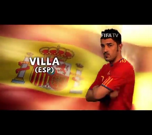 David Villa's Incredible Journey in FIFA World Cup 2010