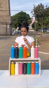 35M views · 891K reactions | Jogo da garrafa acerte as cores #desafio #brincadeira #jogos #desafios | Larrika | Facebook