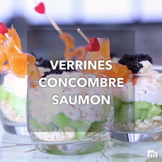 [Apérologie] En deux temps, trois mouvements, une verrine toute fraîche et toute simple à réaliser ! On y va ? La recette ➡️ http://bit.ly/2geNloY | Marmiton