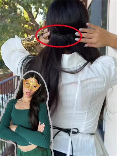 Mask girls’s nails exposed that she was Txunamy#influencer #celebrity #maskgirl #txunamy