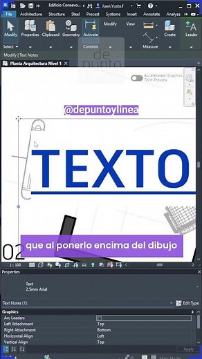TX Command in Revit: How to Create Text in Revit | REVIT 6 COMMANDS 💻