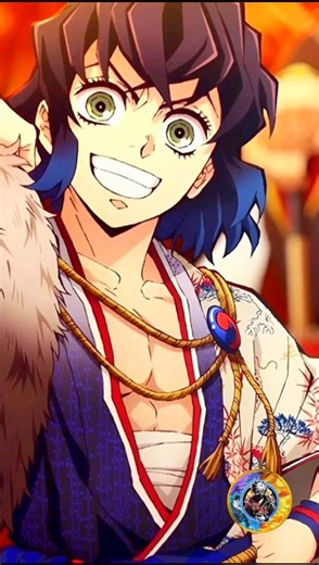 Inosuke Fighting for Fun 💀#shorts #ytshorts #anime #demonslayer #inosuke #hashibirainosuke