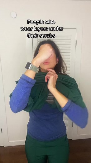 100% Lined Medical Scrubs on TikTok