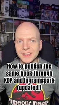 How to publish the same book through KDP and Ingramspark (updated!)