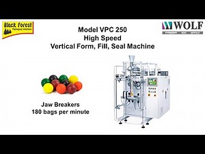 Wolf Packaging Machines Model VPC 250 High Speed