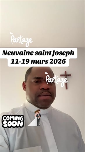 🌟 Spéciale Neuvaine à Saint Joseph du 11 au 19 mars ! 🌟 Rejoignez-nous pour une expérience spirituelle unique et transformative lors de notre neuvaine à Saint Joseph, Époux de la Bienheureuse Vierge Marie ! 🕊️ 📅 Dates : du 11 au 19 mars 2026 ⏰ Horaires : chaque matin à 6h30 et chaque soir à 19h (heure de France) 📲 En direct sur le compte TikTok de Padre Del Mundo 👉 Inscrivez des messes ou participez à une neuvaine de messes pour bénéficier de la puissance de l’intercession de Saint Joseph.