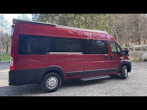 Off Grid Red Ram Promaster 3500 159 Extended Wheelbase - Full time or Weekend Bike Hauler