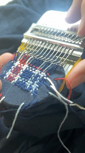 KnitPatch on Instagram: "Fix small holes in seconds. 👕🪡 Sustainable, simple, and satisfying. #knitpatch #sustainablefashion#repairdontreplace"