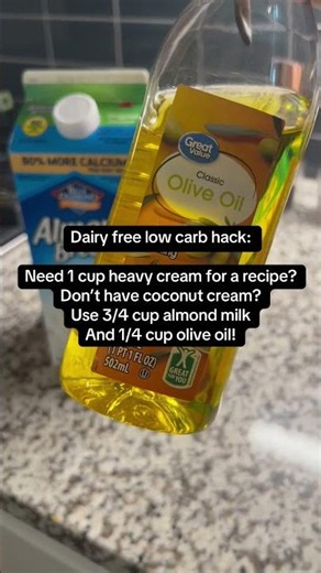 This simple food hack is perfect for dairy-free keto. 👀