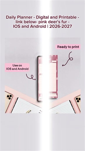 Finally, pink is here again. With upcoming Spring vibe , but make it productive #planner #planner