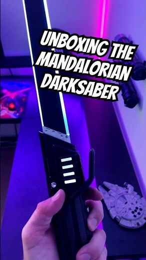 Unboxing The Mandalorian Darksaber | Star Wars Black Series Force FX Elite #lightsabers