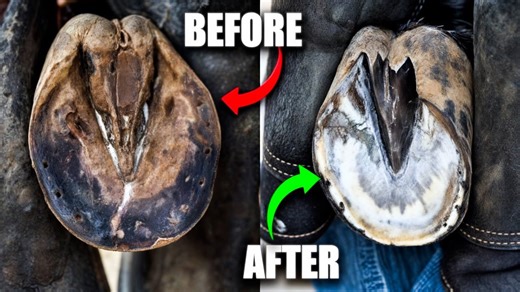 Satisfying Horse Hoof Trimming! - Farrier ASMR