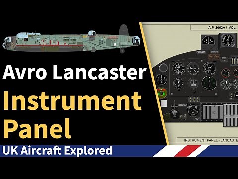 Avro Lancaster – Pilot’s Instrument Panel