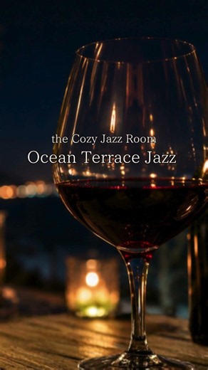 眠れない真夏の夜Relaxing Jazz at the Ocean Terrace 🌙 Smooth Saxophone for Peaceful Evenings #relaxingjazz