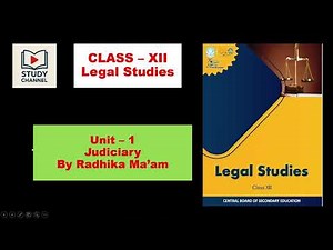 Class XII Legal Studies Part 1