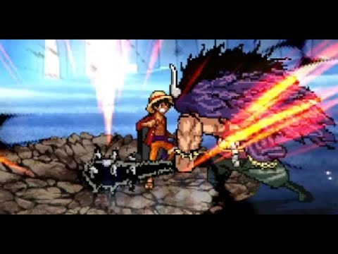 kaido vs luffy mugen v14