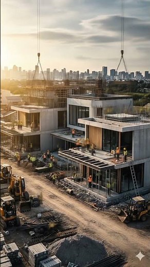 Building a Modern House From Start to Finish" #ModernHome #BuilderLife