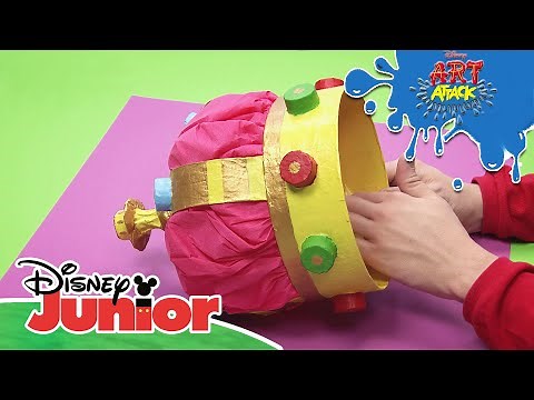 Art Attack Bastelclip #85: Königliche Krone | Disney Junior